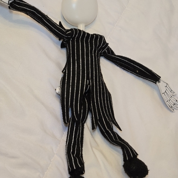 DISNEY Nightmare Before Christmas JACK SKELLINGTON Whire Plastic Head Decor Fun - Picture 3 of 6